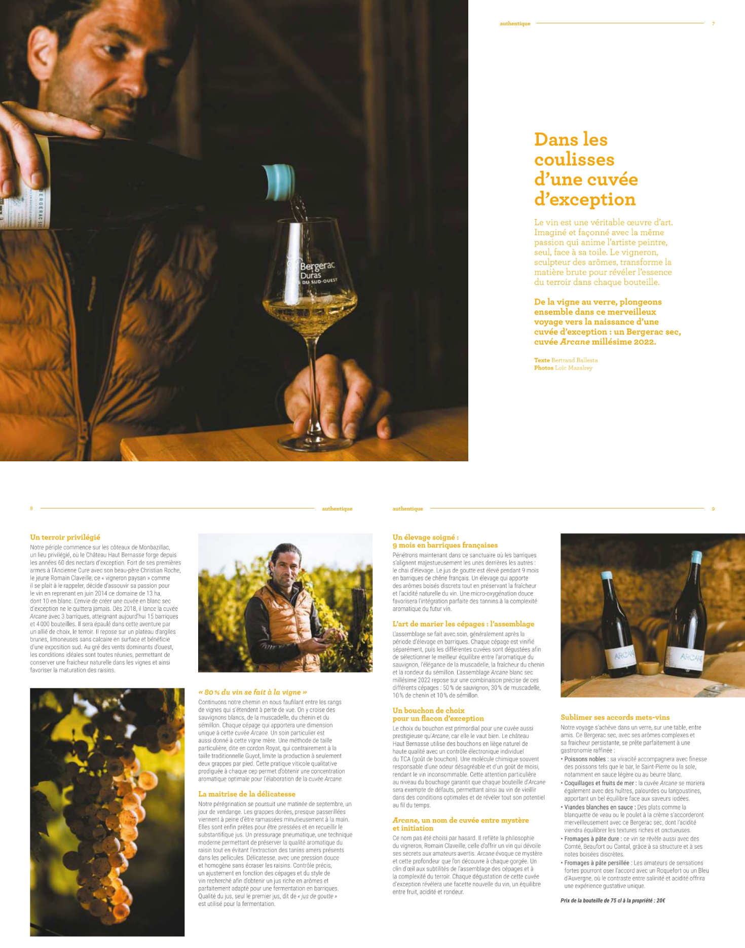 Les oenopotes arcane